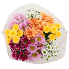 Chrysant boeket